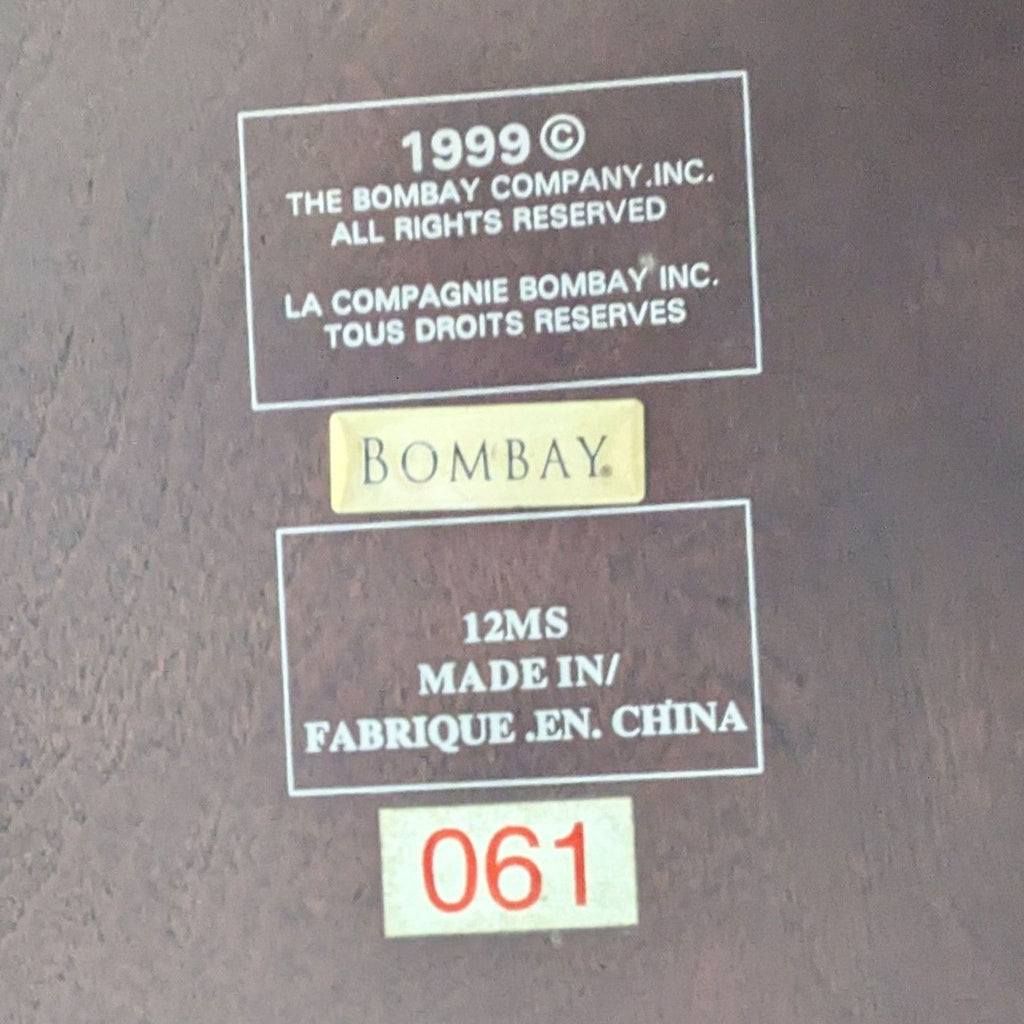 The Bombay Company Console Table