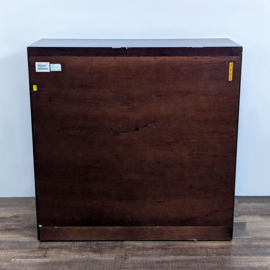 Ethan Allen Dark Wood 5-Drawer Contemporary Dresser