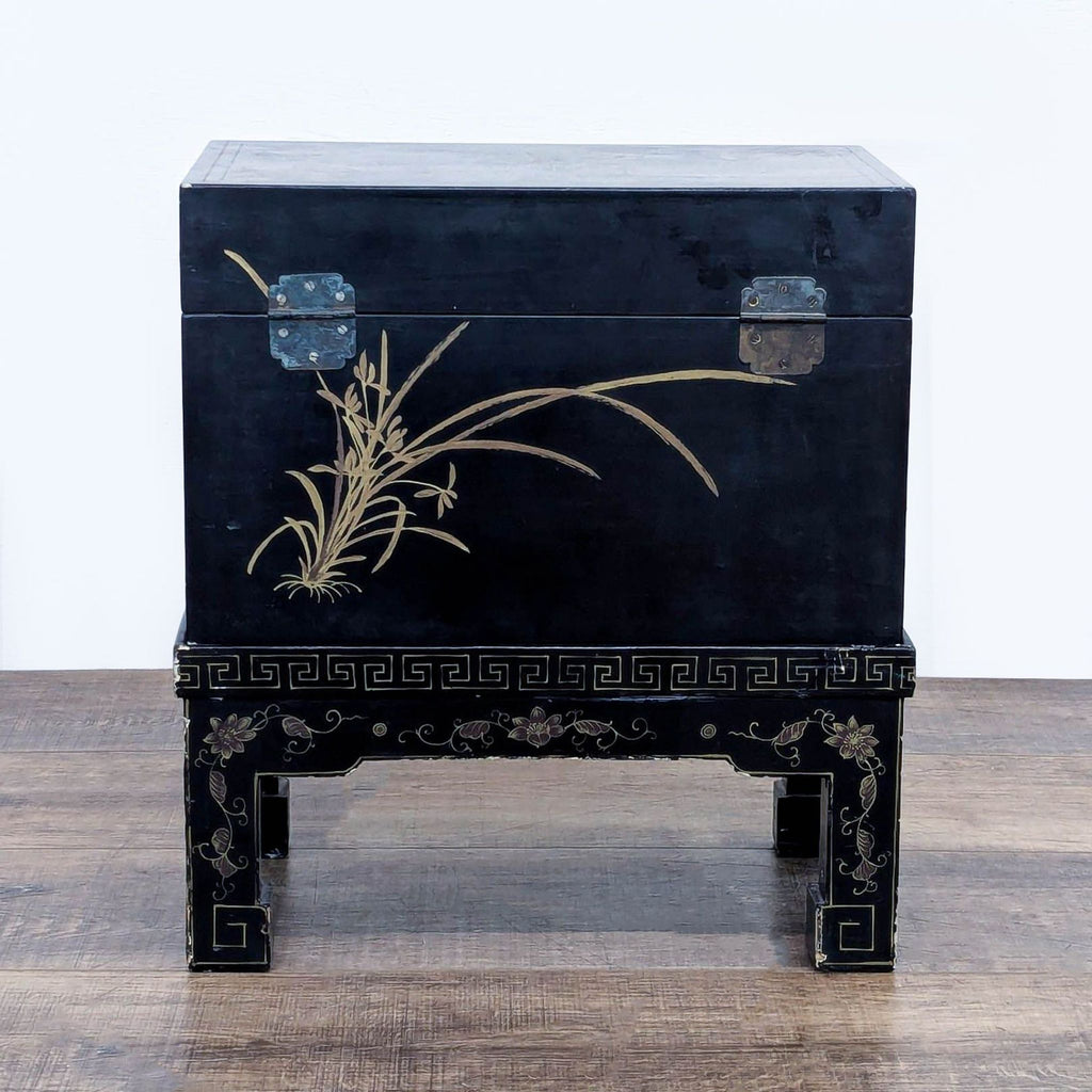 Chinese Trunk Table on Stand