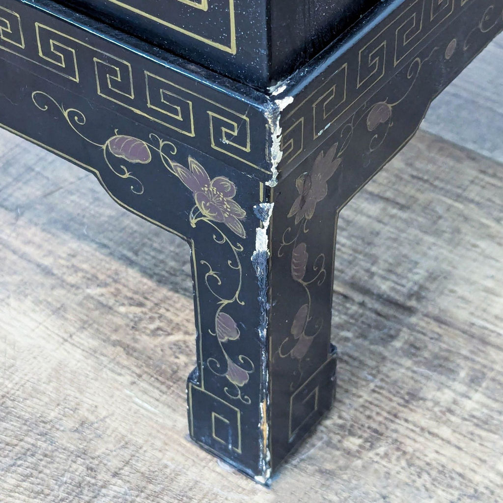 Chinese Trunk Table on Stand