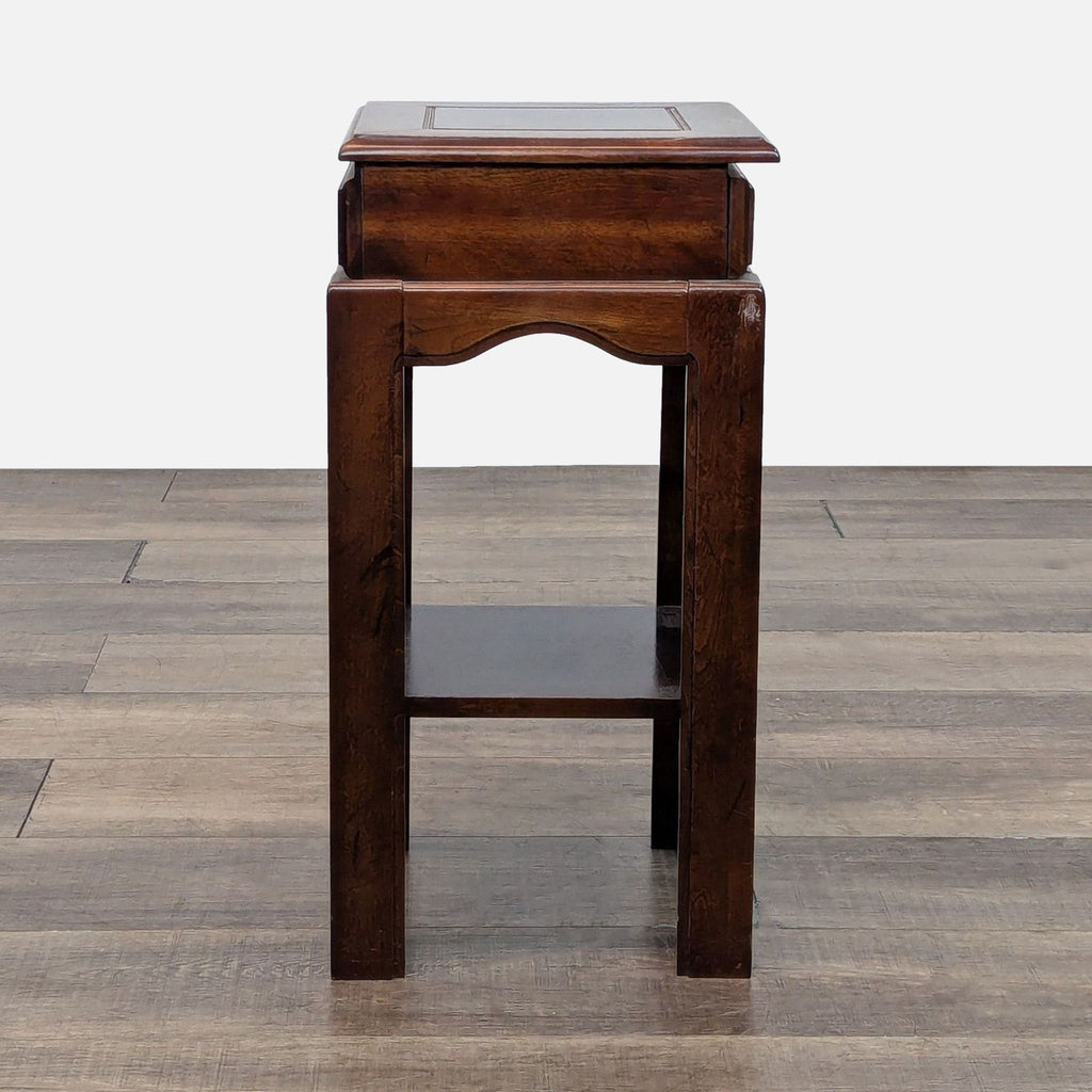 Huppe & Freres Ltee Chinese Style One Drawer Accent Table