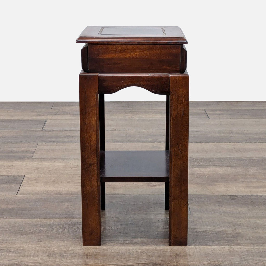 Huppe & Freres Ltee Chinese Style One Drawer Accent Table