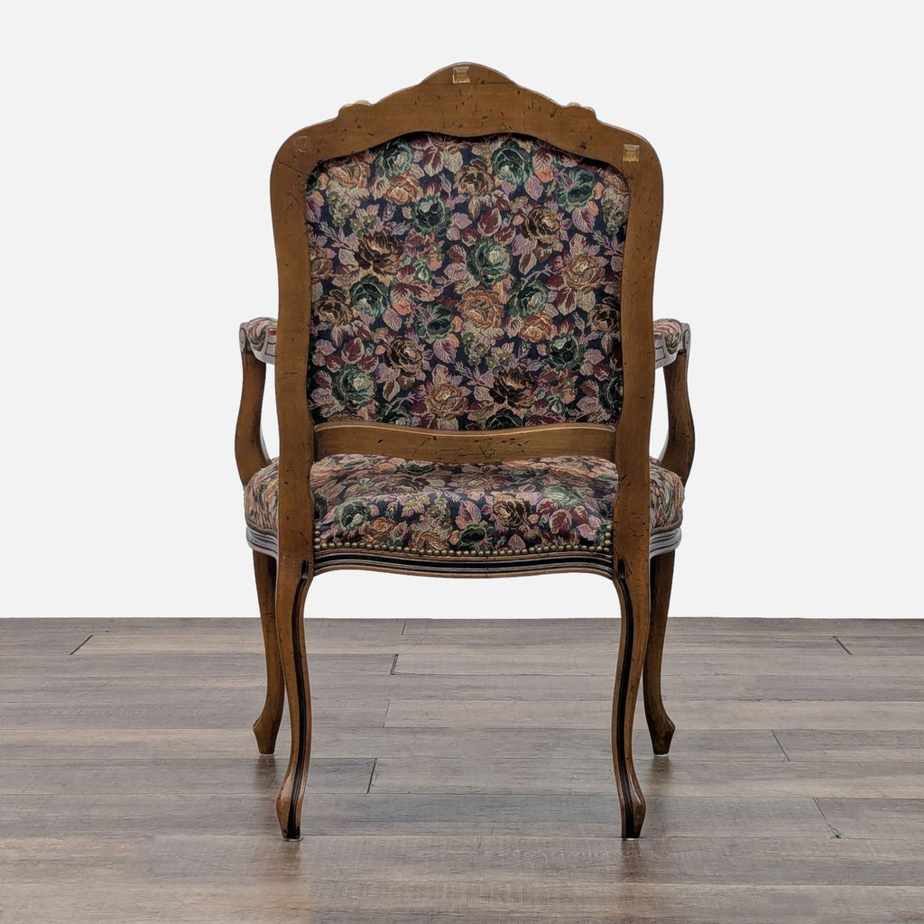20th Century Chateau D'Ax Louis XV Tapestry Armchair