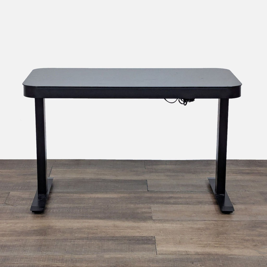 airLIFT by Seville Classics 48" Tempered Glass Top Adjustable Standing Desk