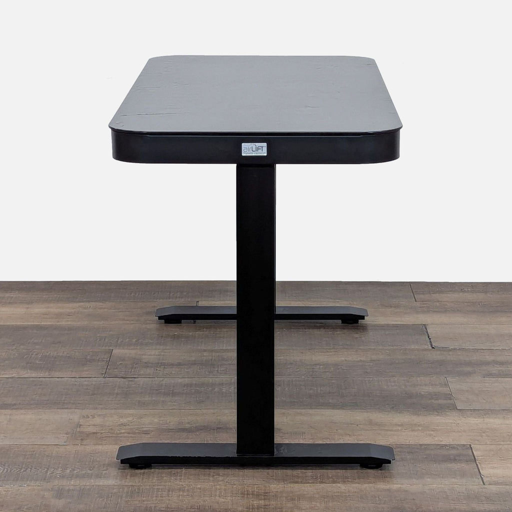 airLIFT by Seville Classics 48" Tempered Glass Top Adjustable Standing Desk