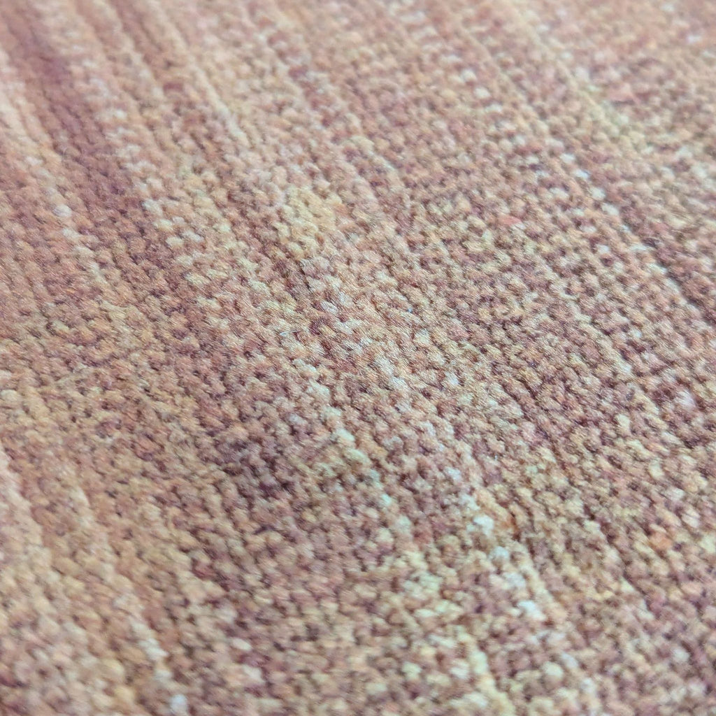 Antique Wood Bench with Velvet Cushion