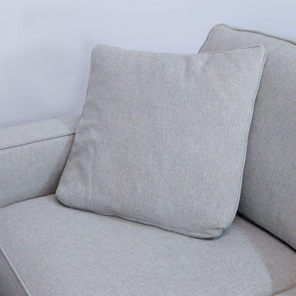 Room and Board York Modern Loveseat in Summer Linen