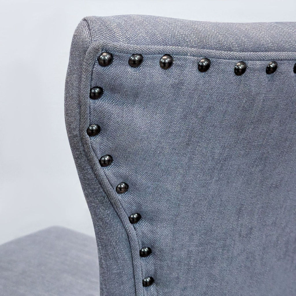 Upholstered Dining Chair with Nailhead Trim