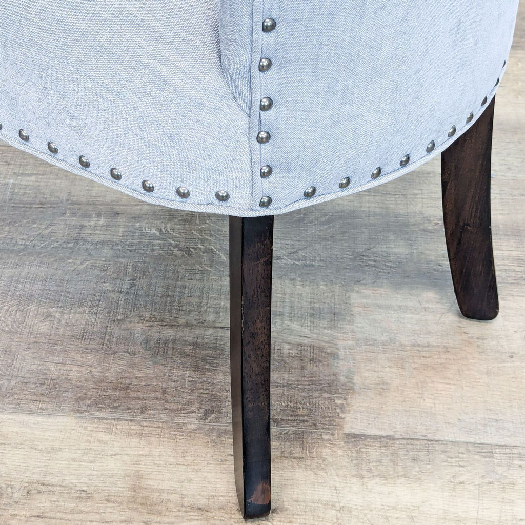 Upholstered Dining Chair with Nailhead Trim