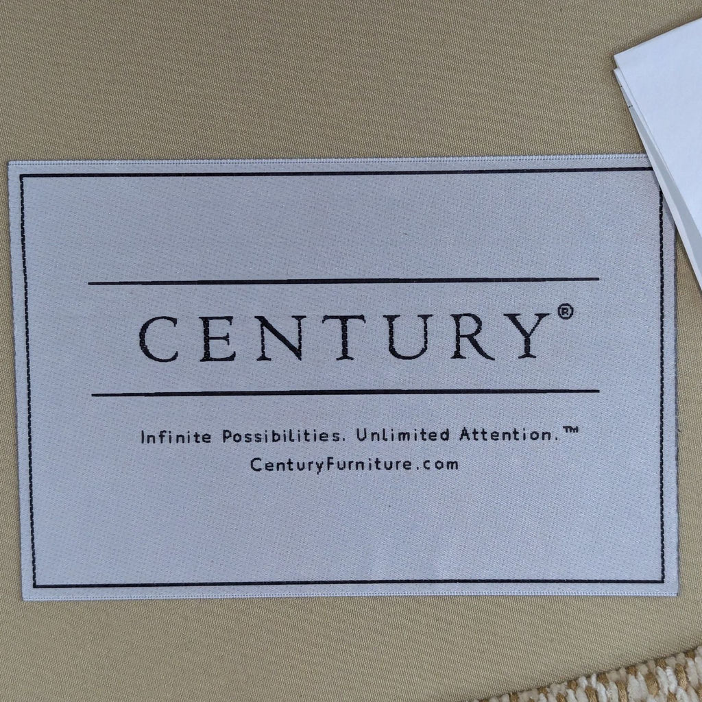 Century Furniture Contemporary Swivel Lounge Chair