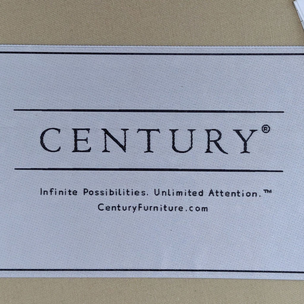 Century Furniture Skirted Ottoman with Nailhead Trim