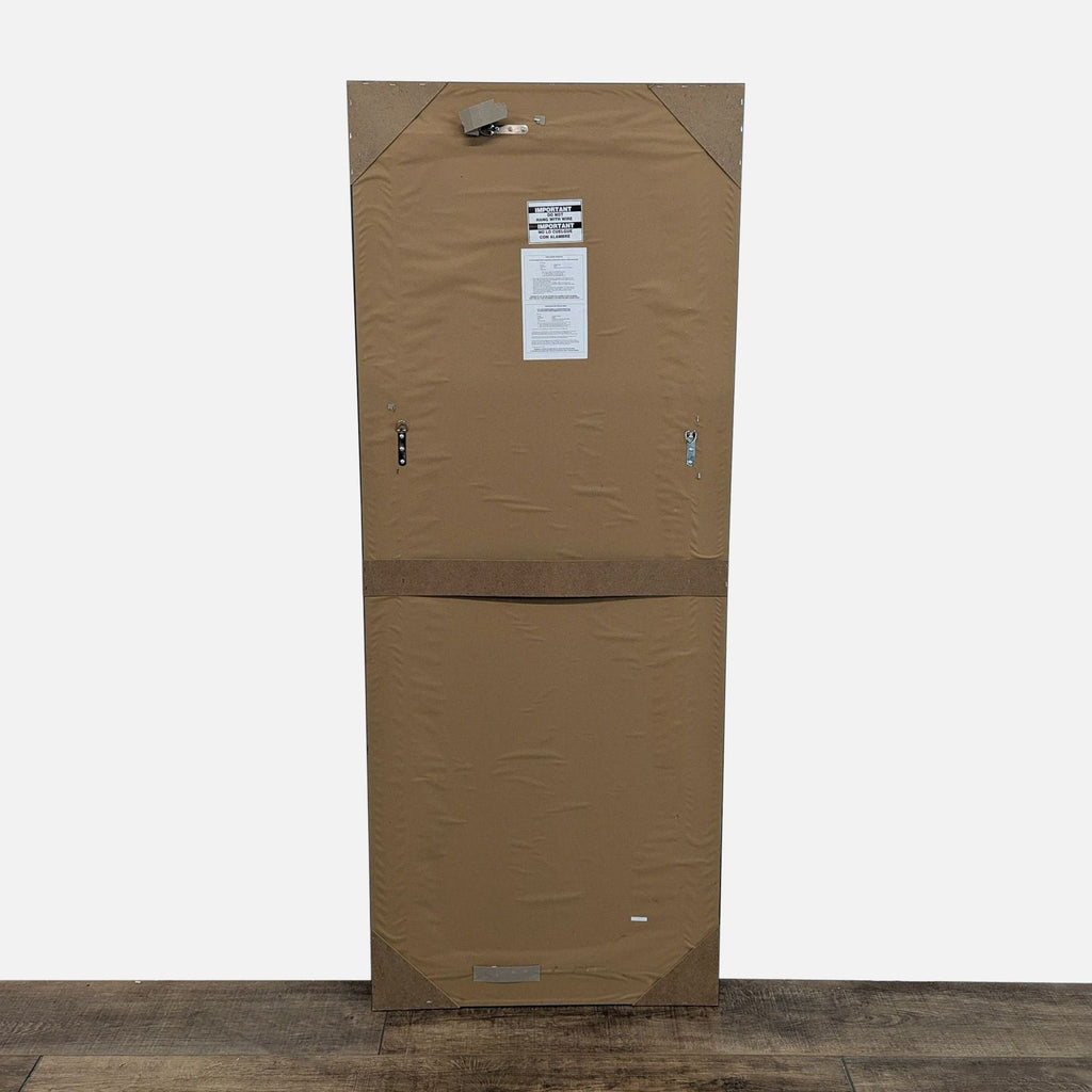 Carved Wood Frame Floor Mirror