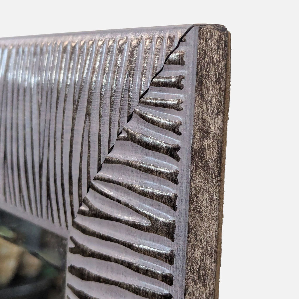 Detailed side view of Reperch mirror's frame design.