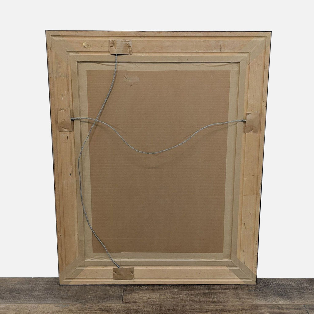 Carved Wood Frame Wall Mirror