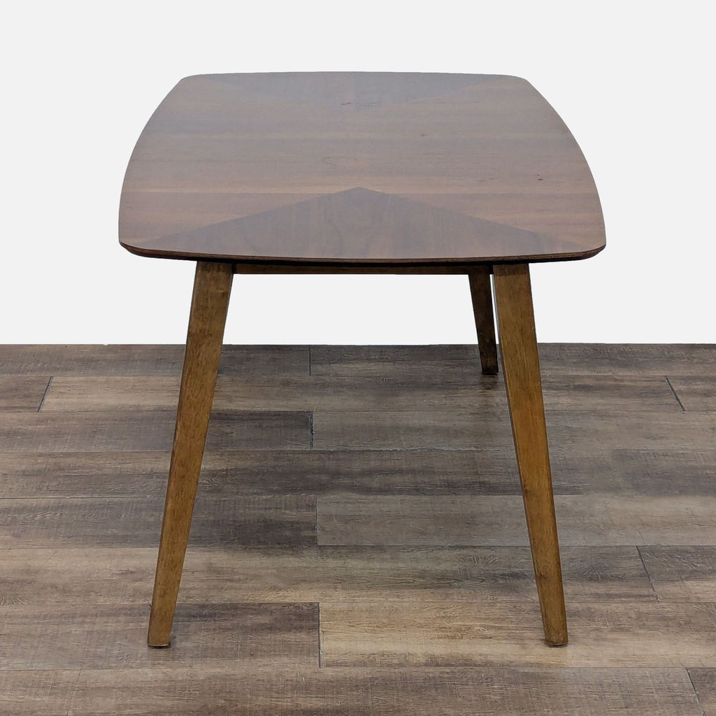 Mid-Century Modern Style Dining Set - Table & 4 Chairs