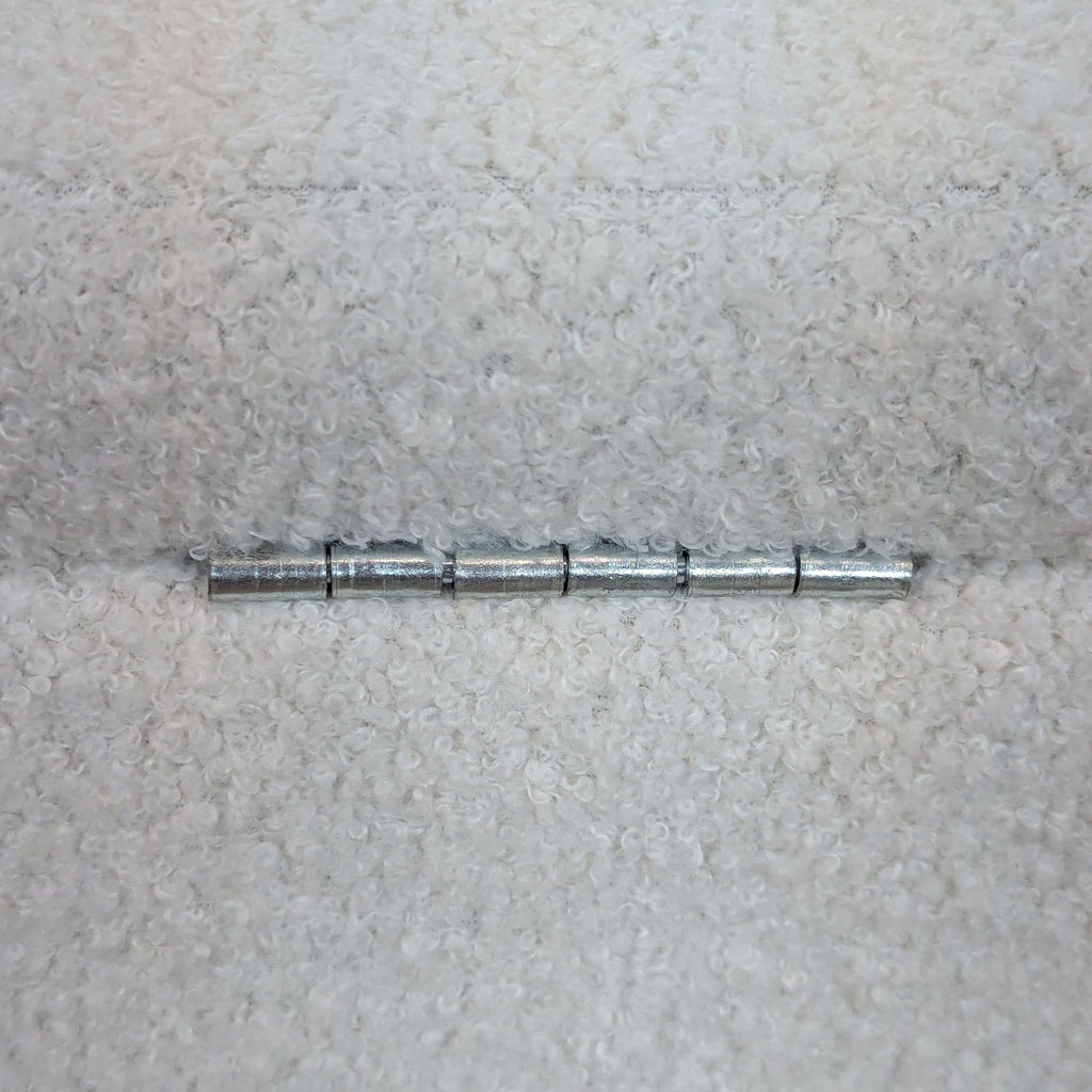 Storage Ottoman with Gold Hairpin Legs