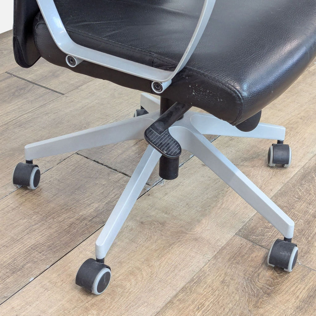 Ergonomic Black Office Chair with High Back Support