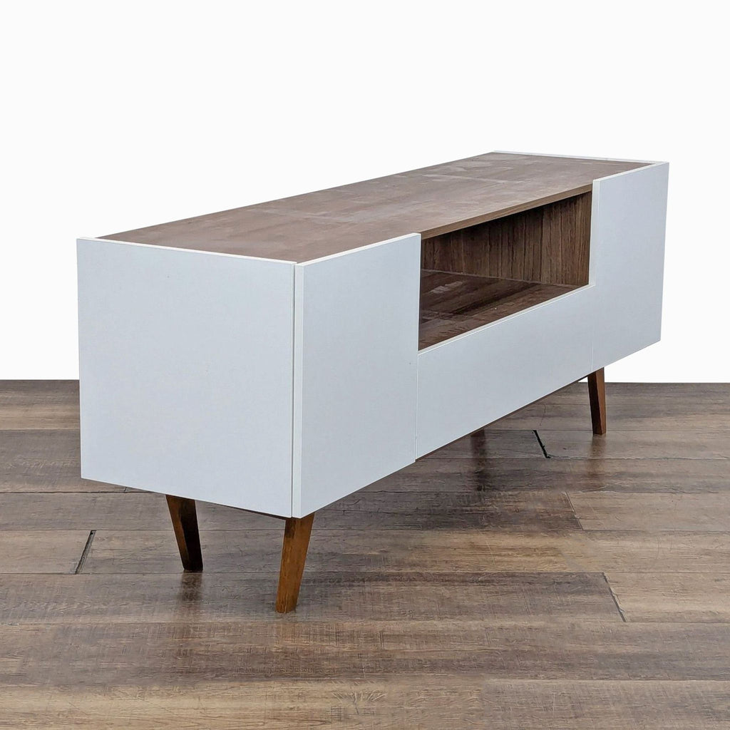 Mid-Century Modern Media Console