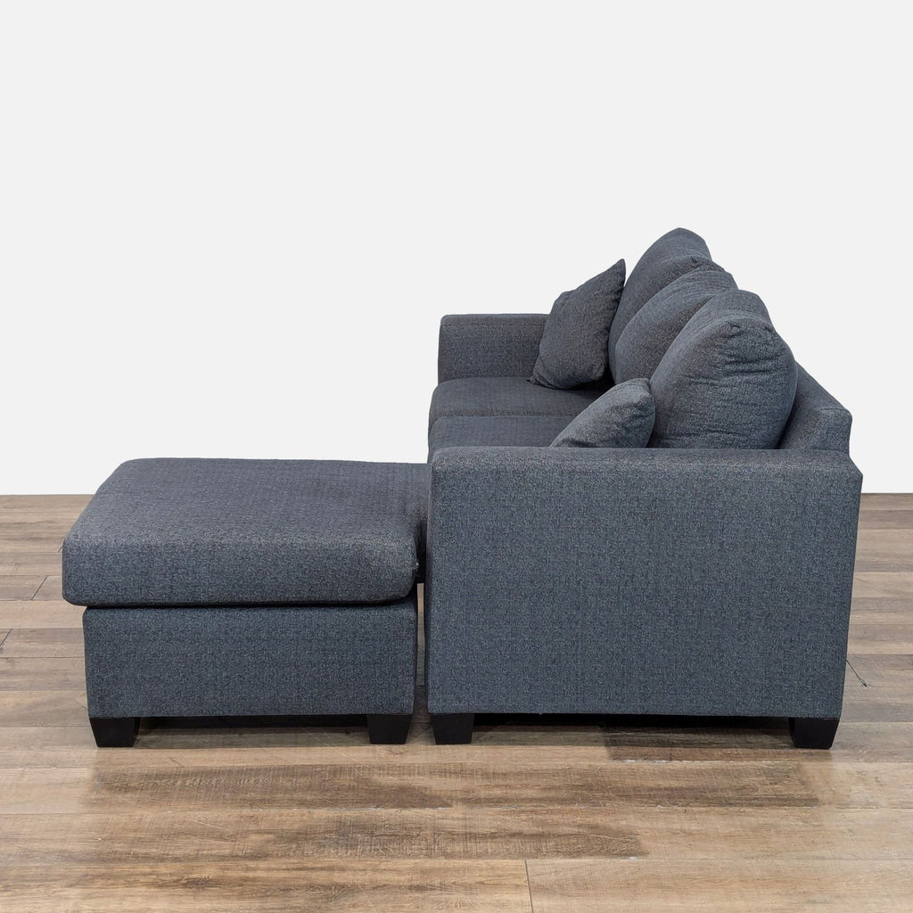 Juanillo Furniture Modern Sectional with Reversible Chaise