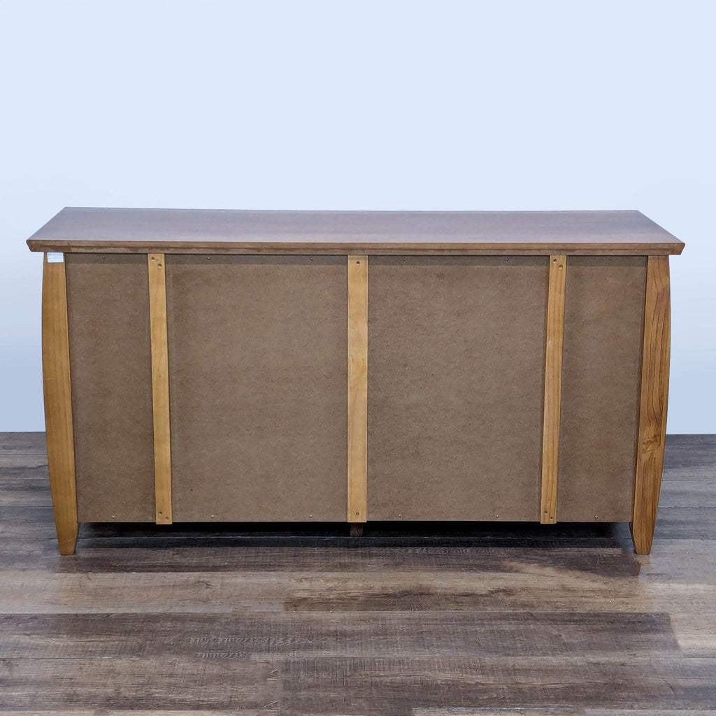 Contemporary 8 Drawer Wood Dresser