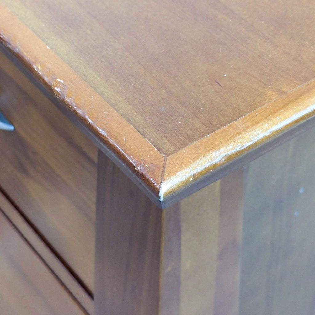 Contemporary 8 Drawer Wood Dresser