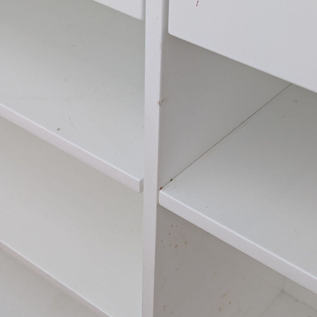 CB2 White Marble Kitchen Island