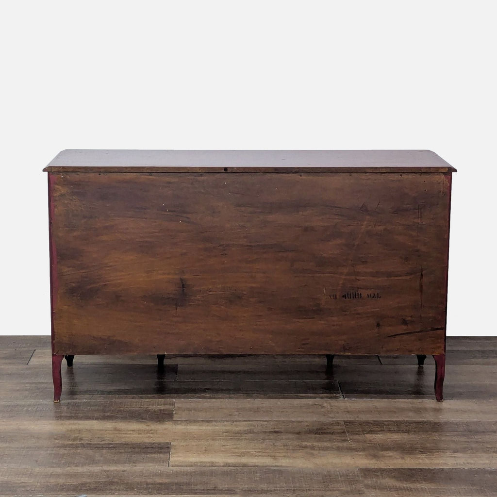 Vintage Six Drawer Buffet with Two Cabinet Doors