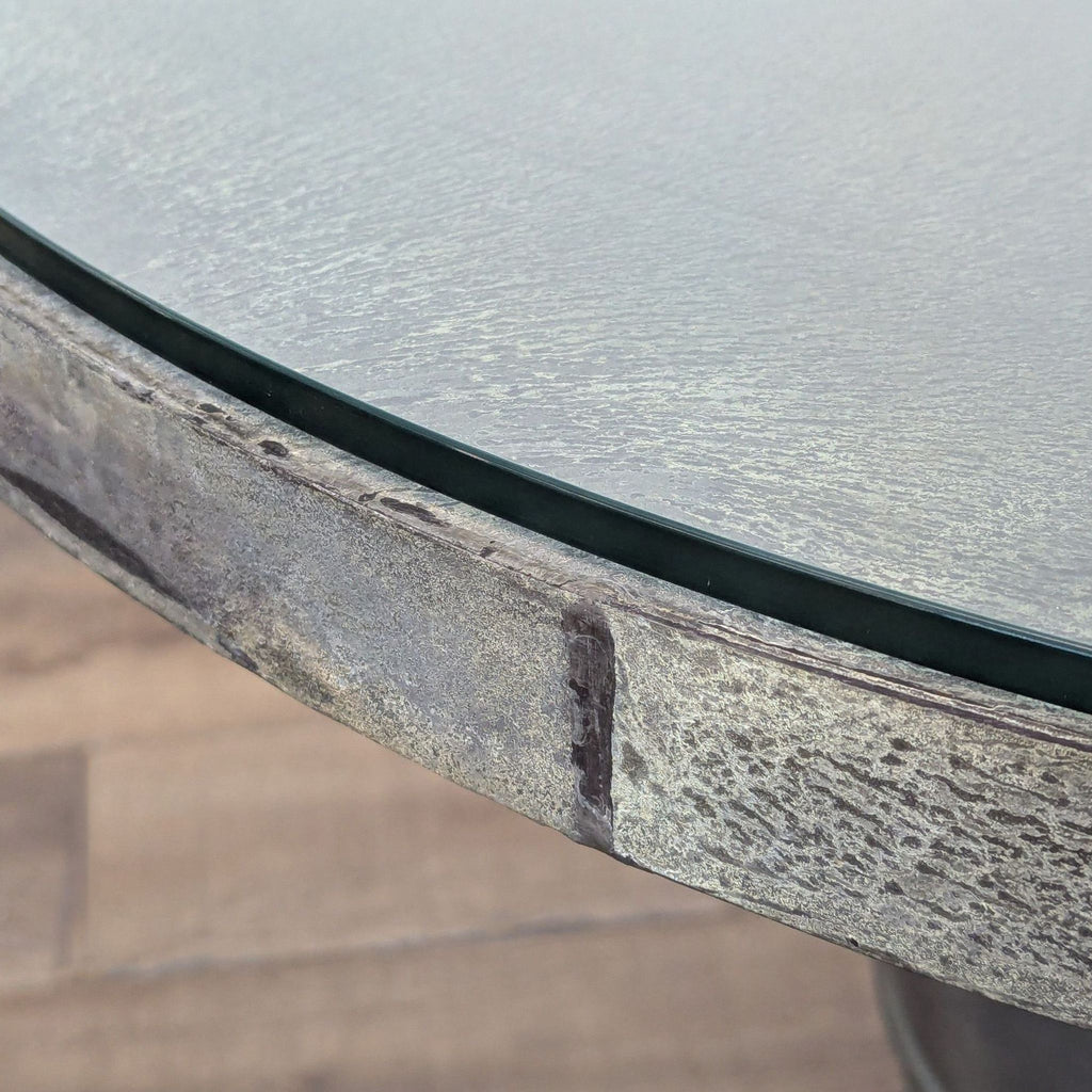 Faux Stone Dining Table