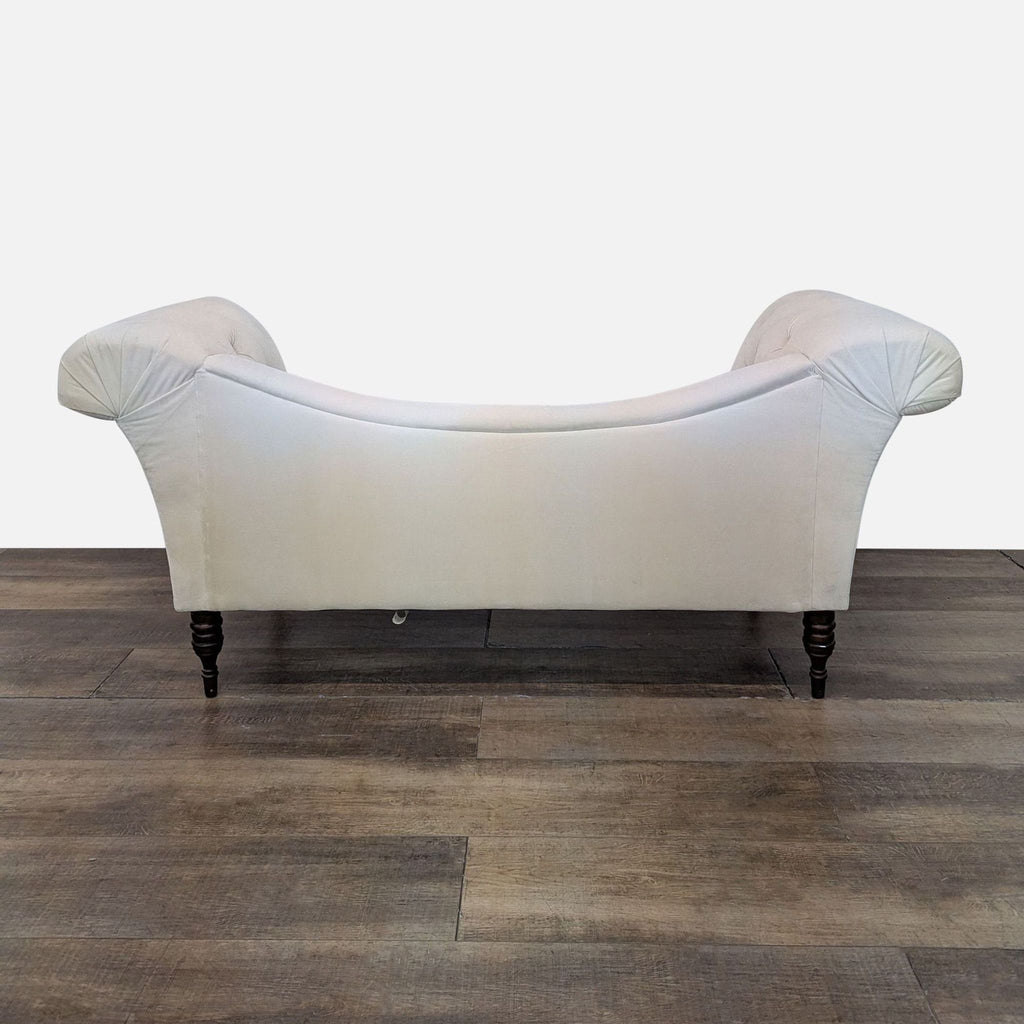 Skyline Furniture Edith Velvet Tufted Lounge Chaise