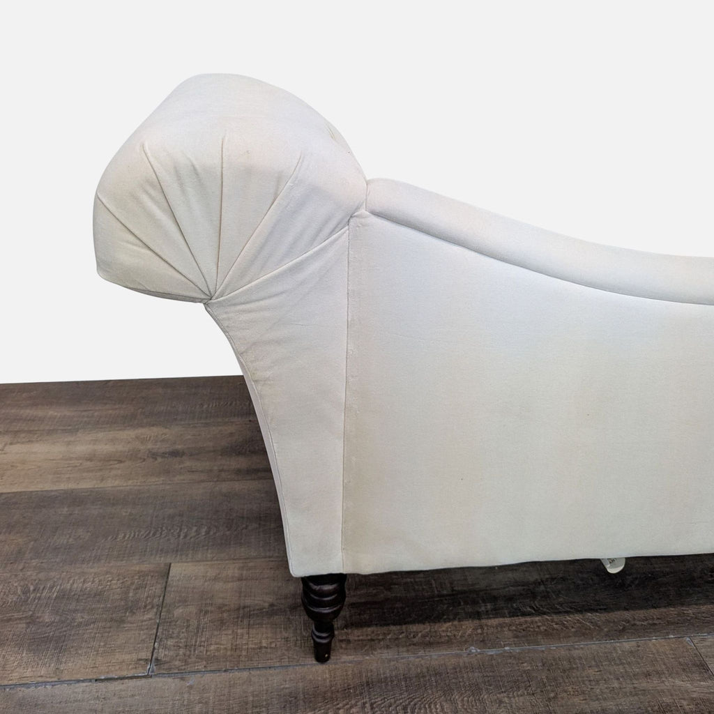 Skyline Furniture Edith Velvet Tufted Lounge Chaise