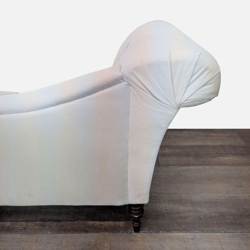 Skyline Furniture Edith Velvet Tufted Lounge Chaise