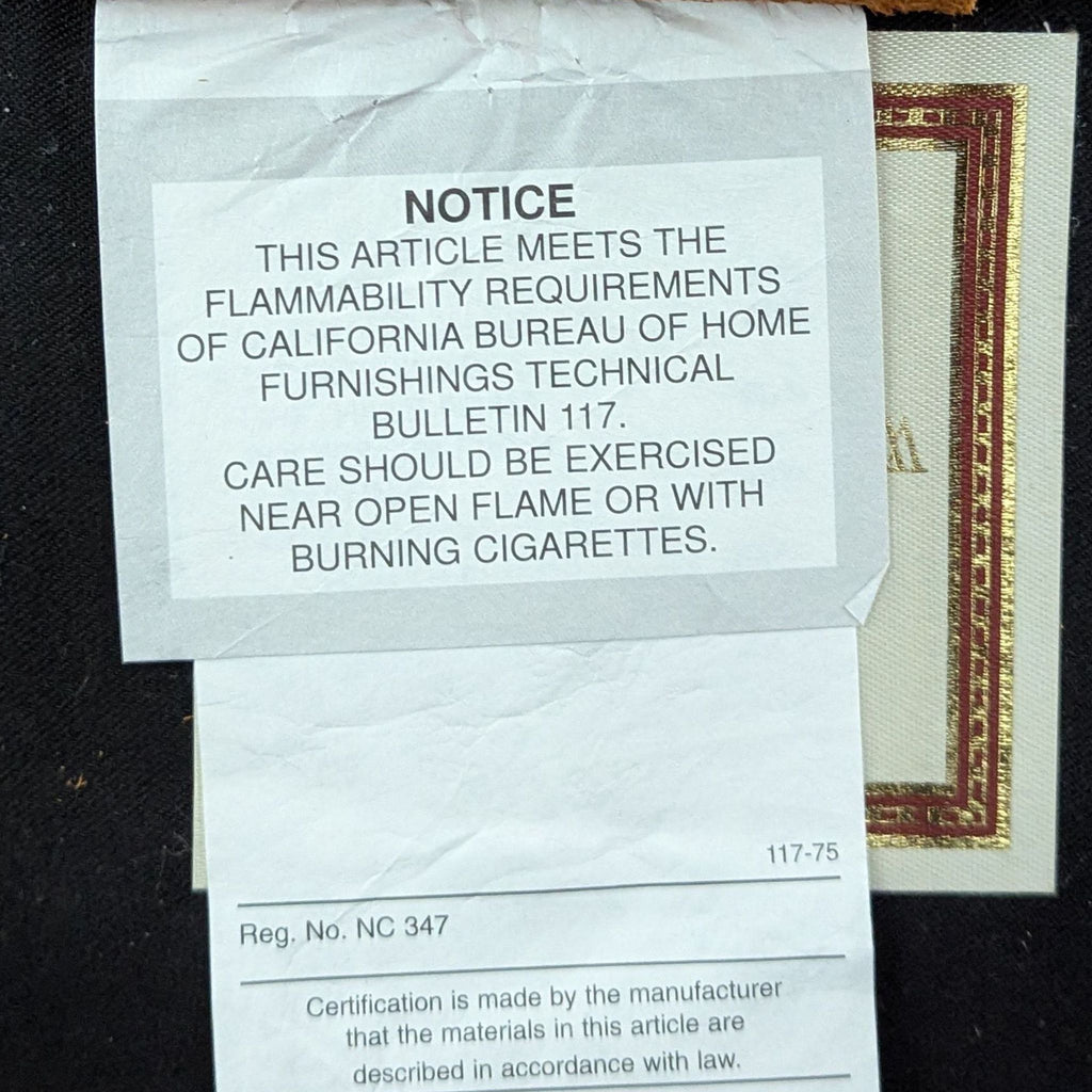 Whittemore-Sherrill Leather Lounge Chair with Ottoman