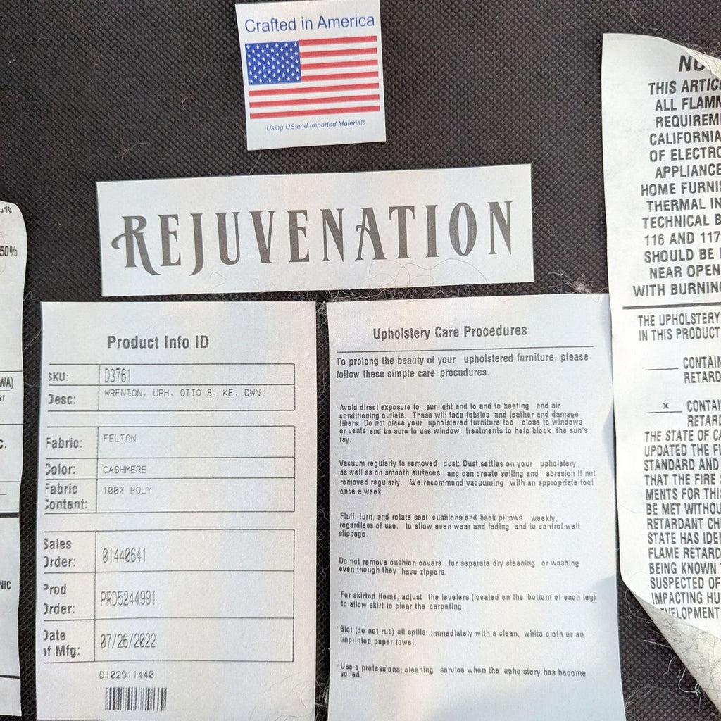 Rejuvenation Wrenton Coffee Table Ottoman