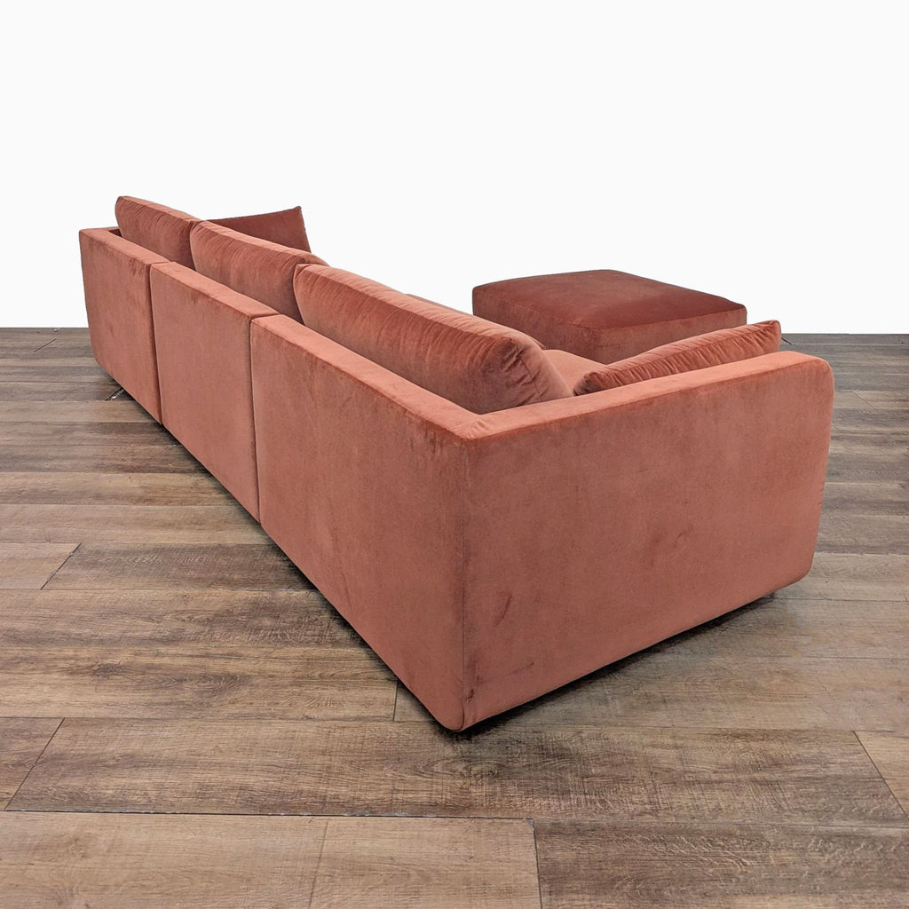 BenchMade Modern Eva 3-Seat Sofa with Ottoman