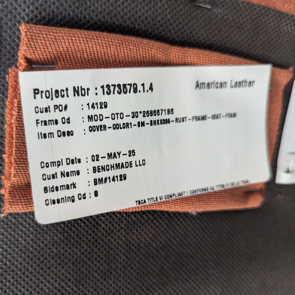 BenchMade Modern Eva 3-Seat Sofa with Ottoman