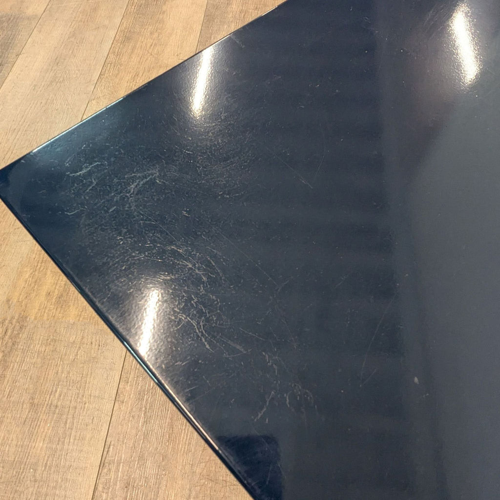 Room & Board Slim Square Coffee Table with Shelf