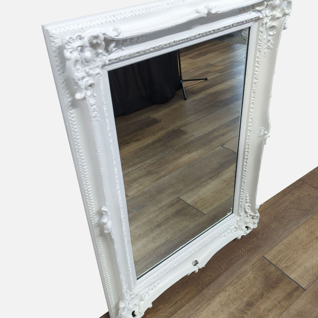 Painted Wood Frame Mirror