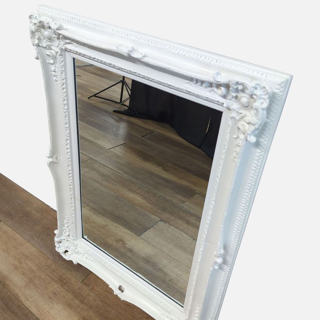 Painted Wood Frame Mirror