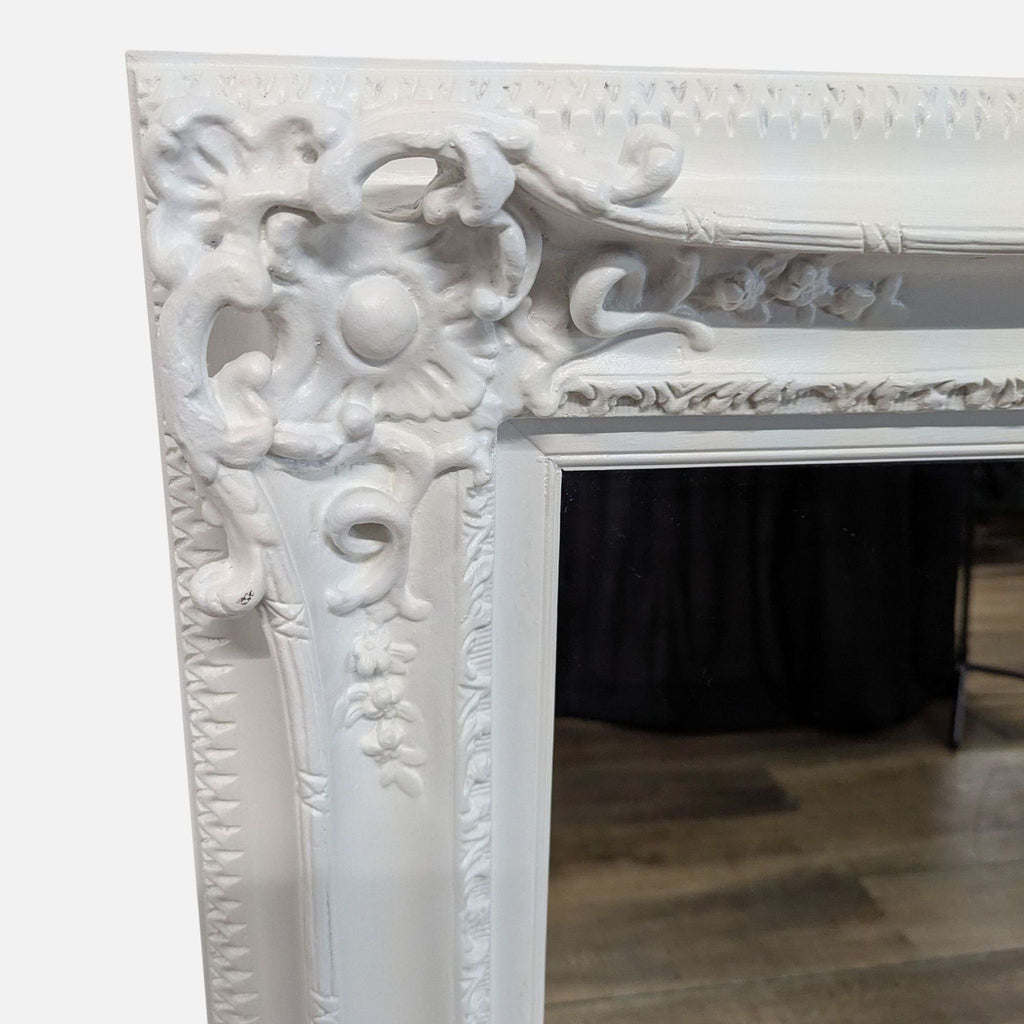 Painted Wood Frame Mirror