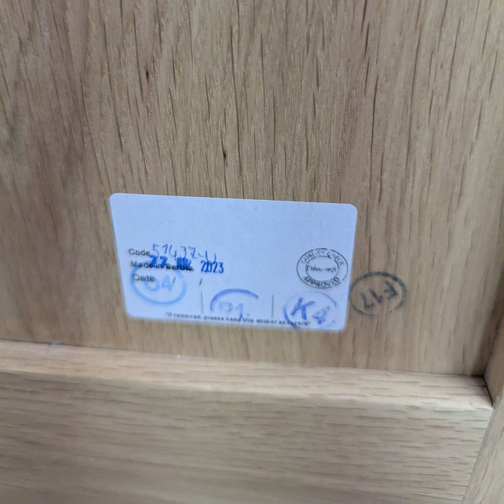 Wooden Sideboard/Credenza