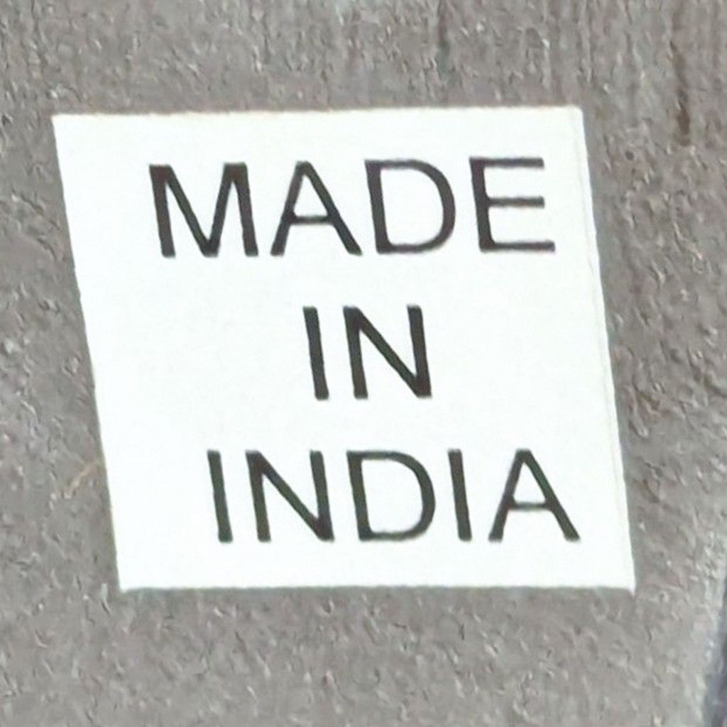 Bone Inlay Drum Accent Table