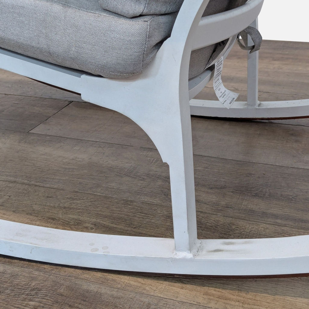 Article Eleya Outdoor Rocking Chair in Cera Gray