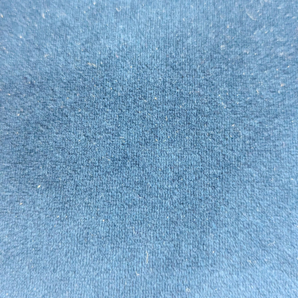 Joybird Hopson Blue Velvet Modern Sectional Sofa with Chaise