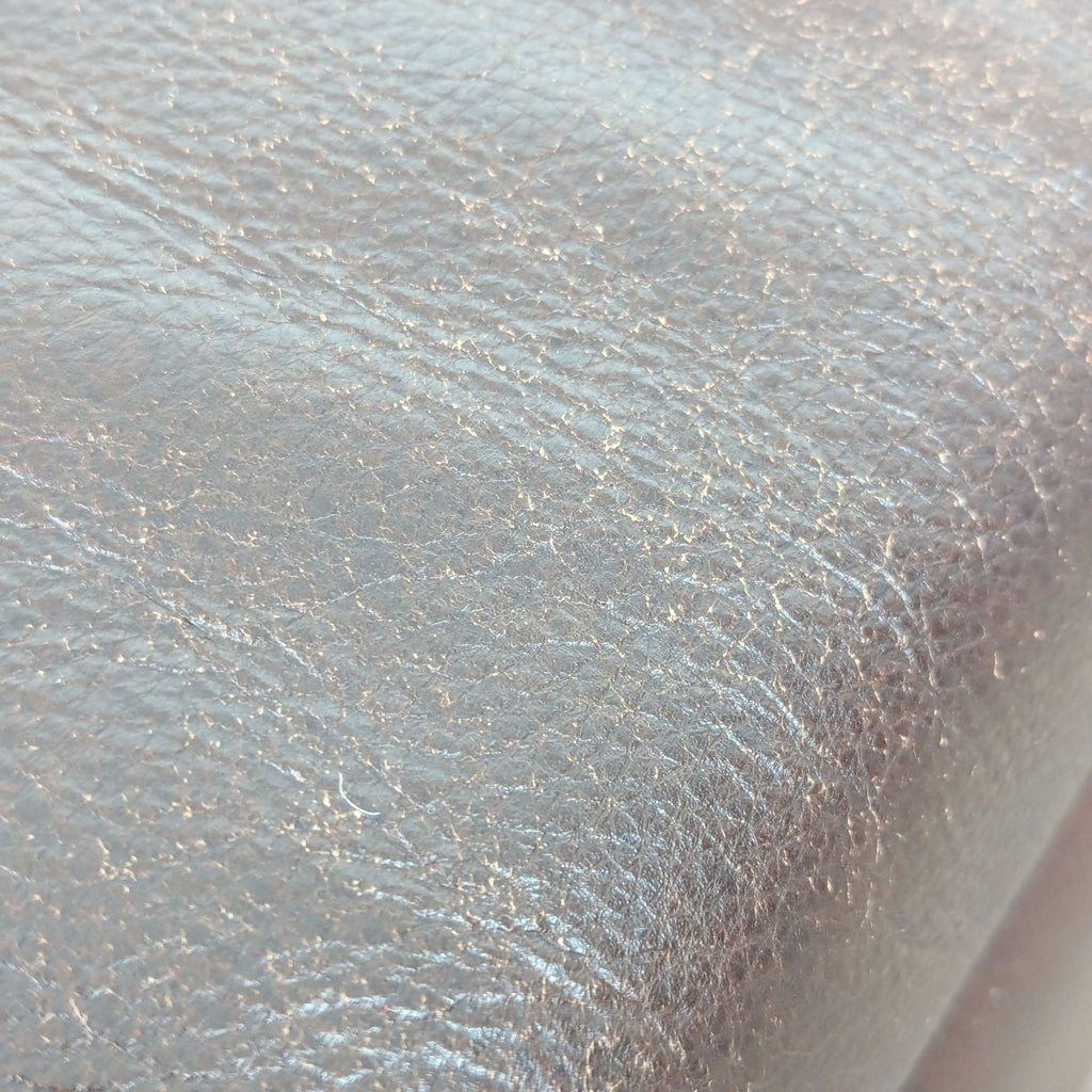 McCreary Modern Leather Storage Ottoman on Casters