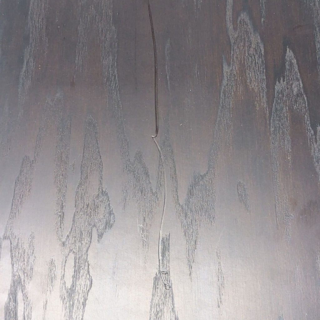 Baronet Furniture Wood Console Table with Metal Accents