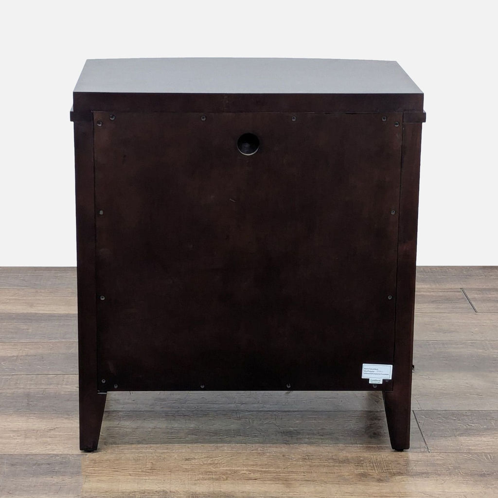 Crate & Barrel Three Drawer Nightstand