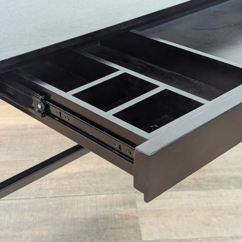 Crate & Barrel Spotlight Ebony Desk