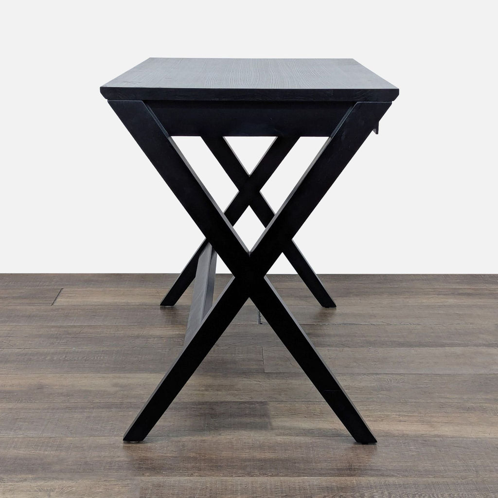 Crate & Barrel Spotlight Ebony Desk
