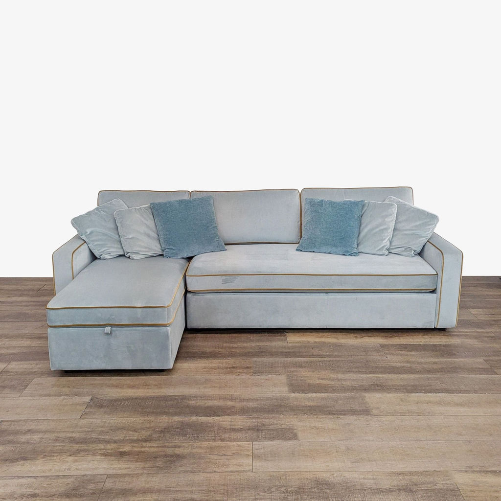 Interior Define Modern James Sleeper Sofa with Chaise - Accepted Offer (17.31% discount)