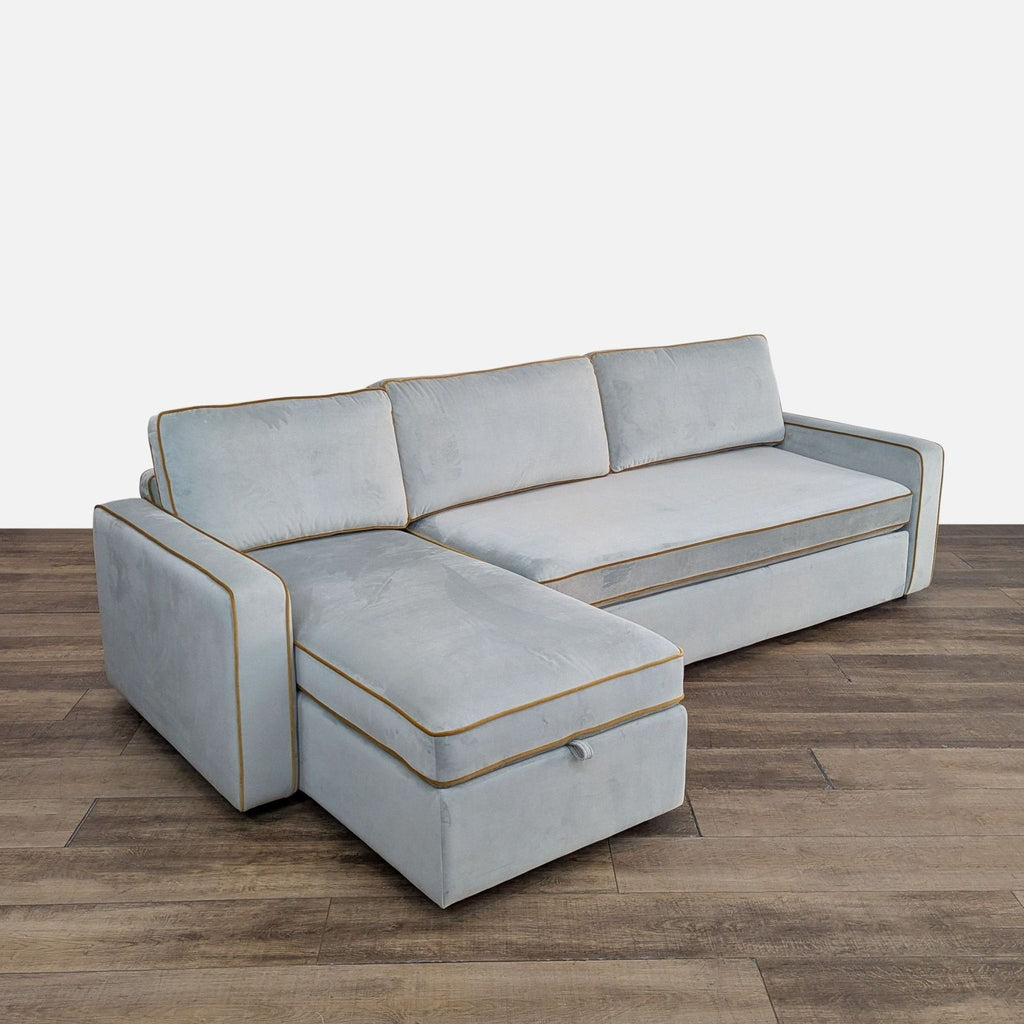 Interior Define Modern James Sleeper Sofa with Chaise - Accepted Offer (17.31% discount)